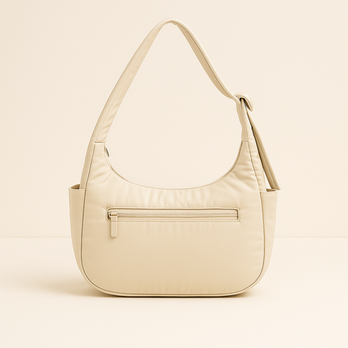 Crescent Shoulder Puffer Bag