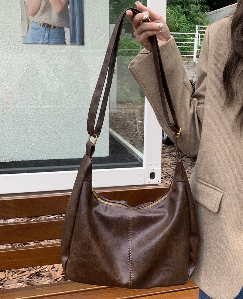 Valentina Leather Shoulder Bag