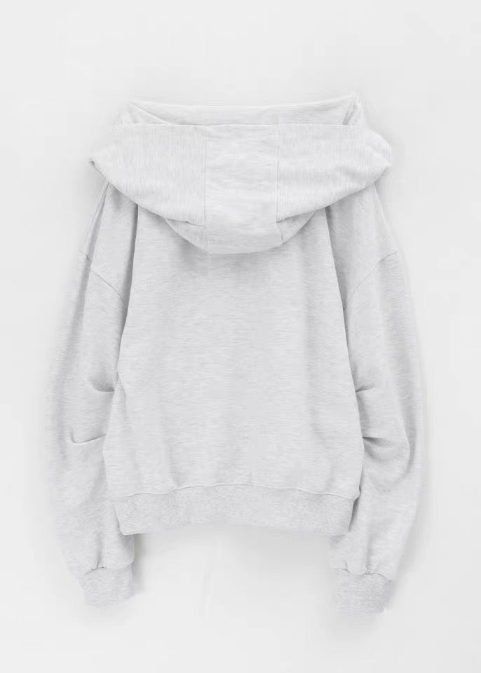 Oversized Foldover Hoodie