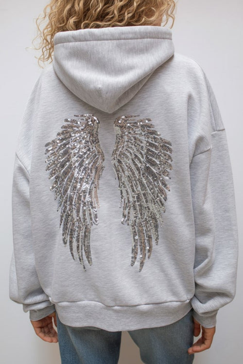 Embellished Wing Hoodie