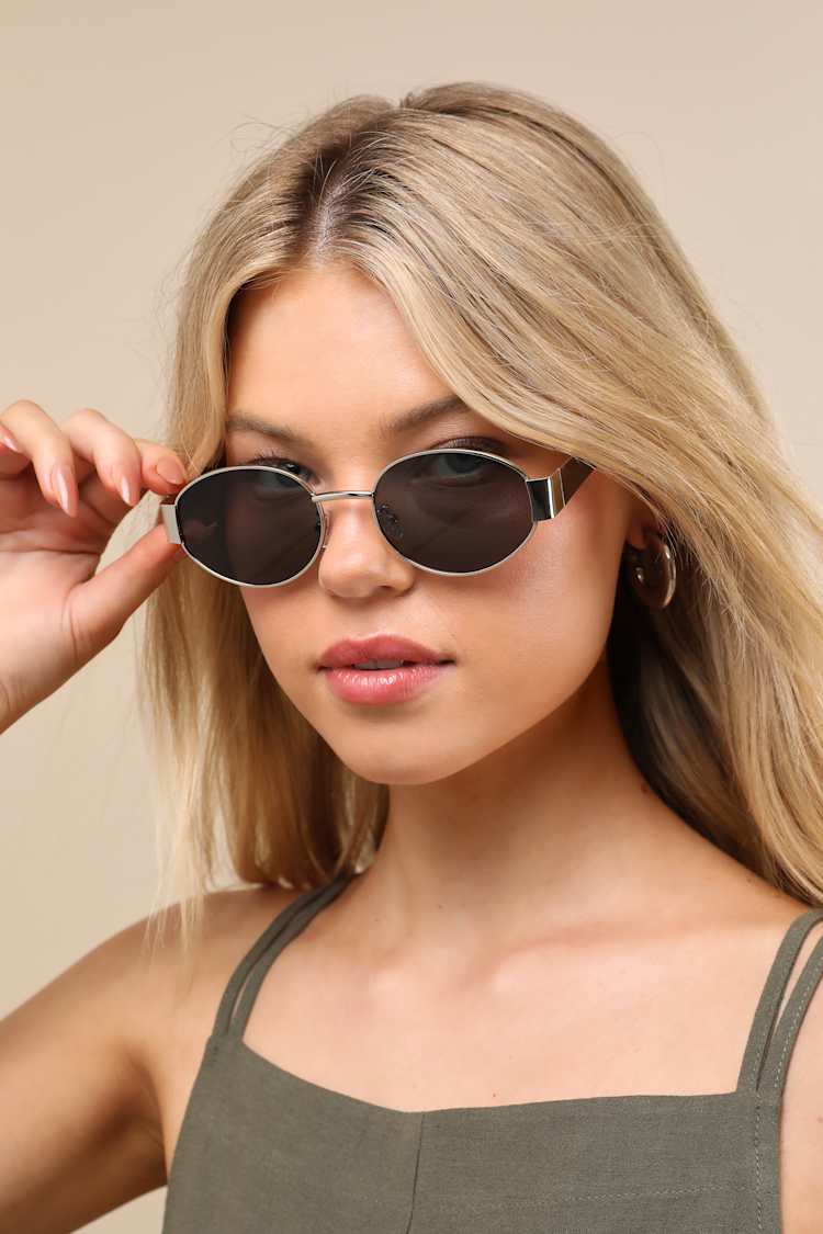 Retro Oval 54MM Sunglasses