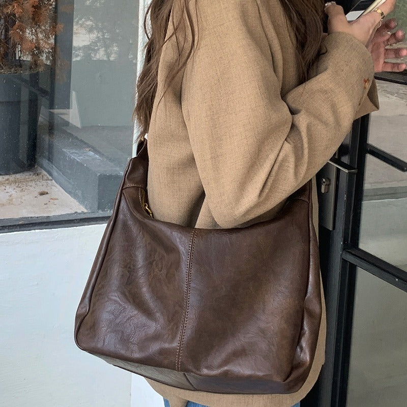 Valentina Leather Shoulder Bag